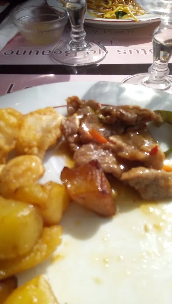 Boeuf Et Poisson À l'Ail